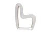 Seat Belt Dining Chair, White/Off White