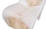 Seat Belt Dining Chair, White/Off White