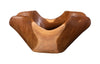 Teak Wood Bowl, Natural