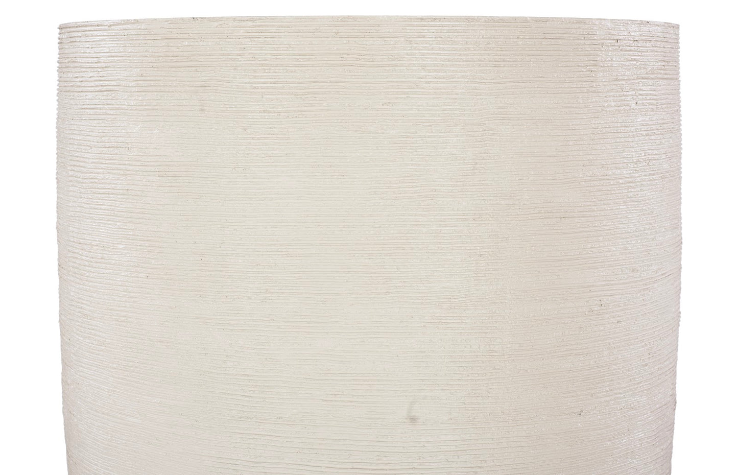 Flora Grande Planter, Cream, Small