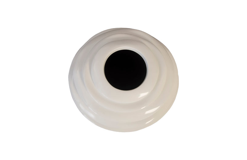 Spiral Planter, White, SM